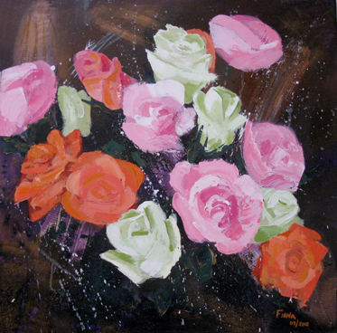 Painting: An old fashioned romance