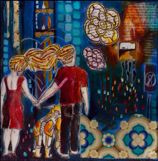 Painting: Tristan and Suze