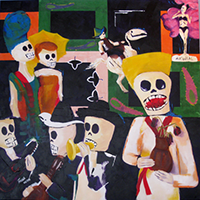 Painting: Day of the Dead