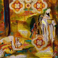 Painting: Yellow Feather