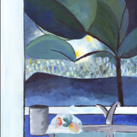 Painting: Matisse-Inspired Window